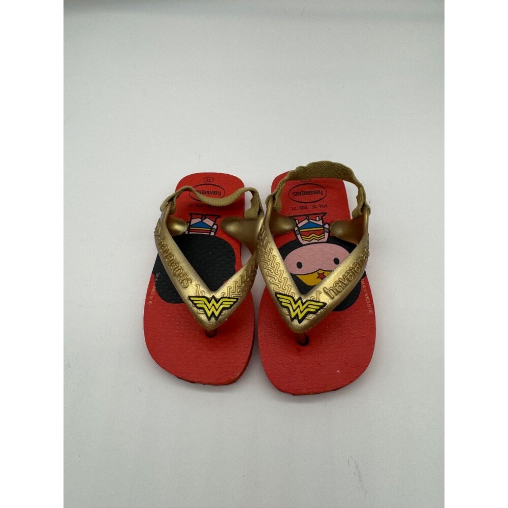 Havaianas Wonder Women Slingback Flip Flop Sandal Shoe Toddler 5C EU 21